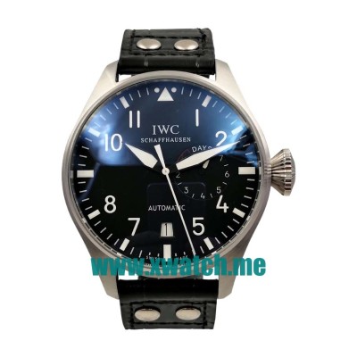 46MM Steel Replica IWC Big Pilots IW500401 Black Dials Watches UK