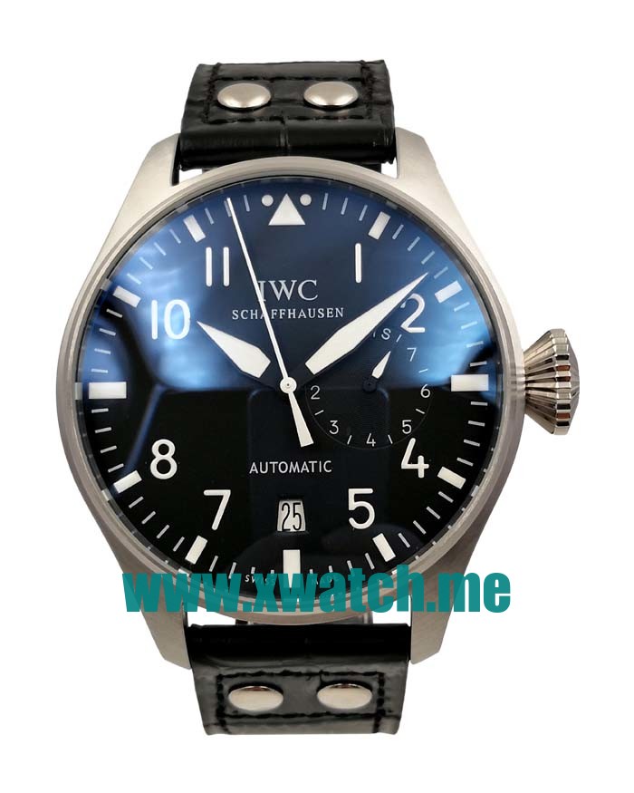 46MM Steel Replica IWC Big Pilots IW500912 Black Dials Watches UK