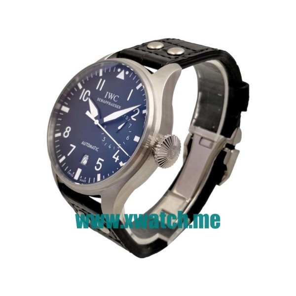 46MM Steel Replica IWC Big Pilots IW500912 Black Dials Watches UK