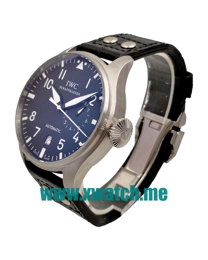 46MM Steel Replica IWC Big Pilots IW500912 Black Dials Watches UK