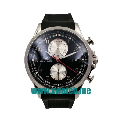 46MM Steel Replica IWC Portugieser Yacht Club IW390208 Black Dials Watches UK