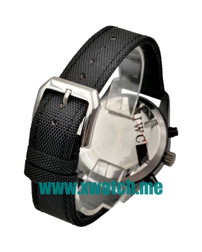 43.5MM Black Ceramic Replica IWC Pilots Spitfire IW378901 Black Dials Watches UK