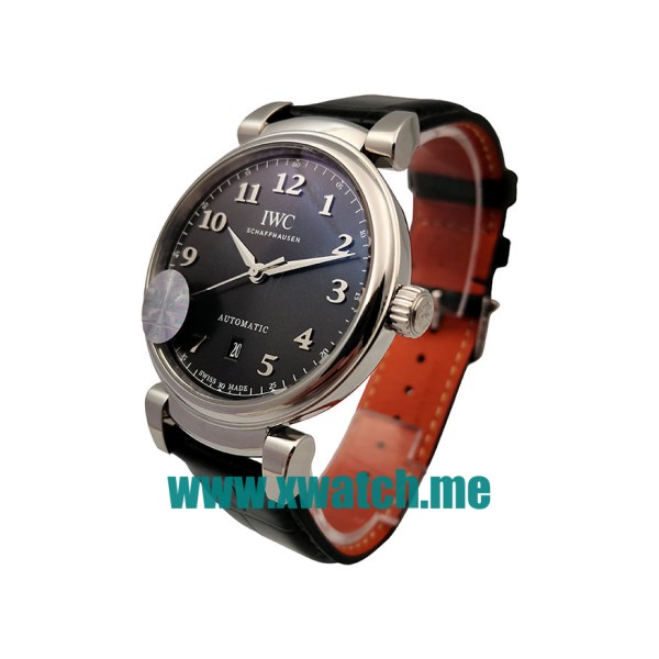40MM Steel Replica IWC Da Vinci IW356601 Black Dials Watches UK