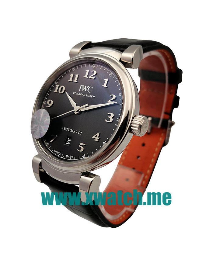 40MM Steel Replica IWC Da Vinci IW356601 Black Dials Watches UK
