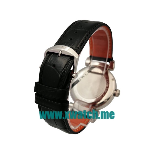 40MM Steel Replica IWC Da Vinci IW356601 Black Dials Watches UK