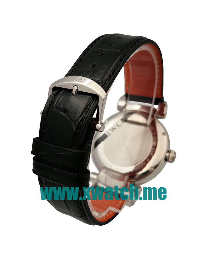 40MM Steel Replica IWC Da Vinci IW356601 Black Dials Watches UK