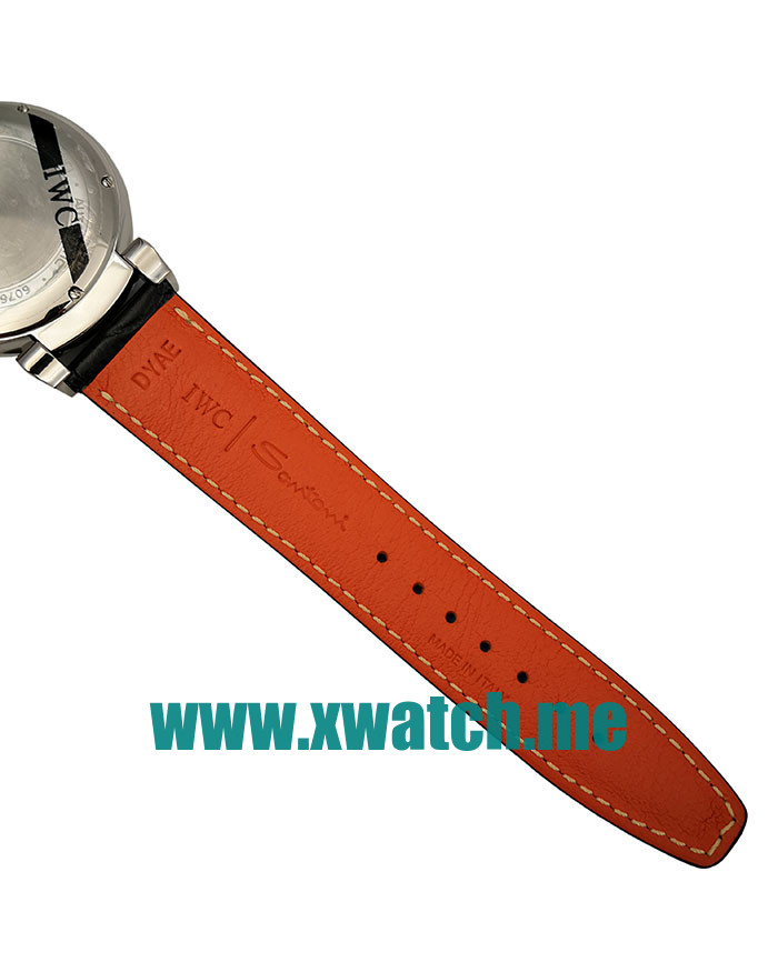 40MM Steel Replica IWC Da Vinci IW356601 Black Dials Watches UK