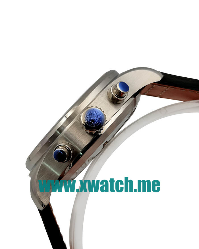 40.5MM Steel Replica IWC Pilots IW377714 Brown Dials Watches UK