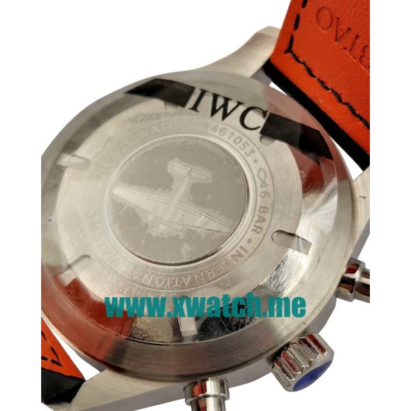 41MM Steel Replica IWC Pilot's Black Dials Watches IW377709 UK