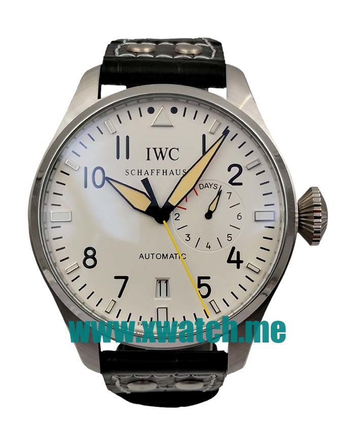46MM Steel Replica IWC Pilot's IW500906 White Dials Watches UK