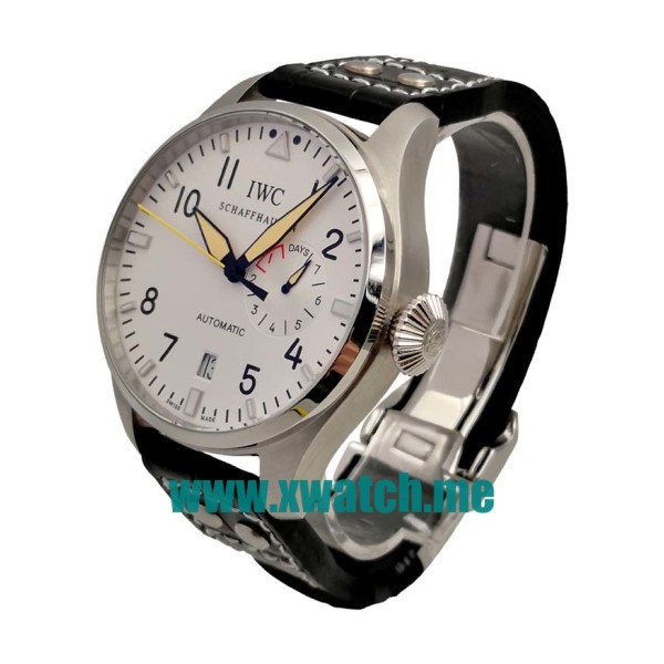 46MM Steel Replica IWC Pilot's IW500906 White Dials Watches UK