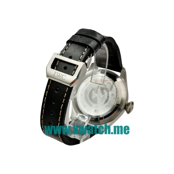 46MM Steel Replica IWC Pilots IW500201 Black Dials Watches UK
