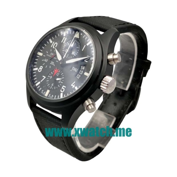 42MM Black Ceramic Replica IWC Pilot's Spitfire IW378901 Black Dials Watches UK