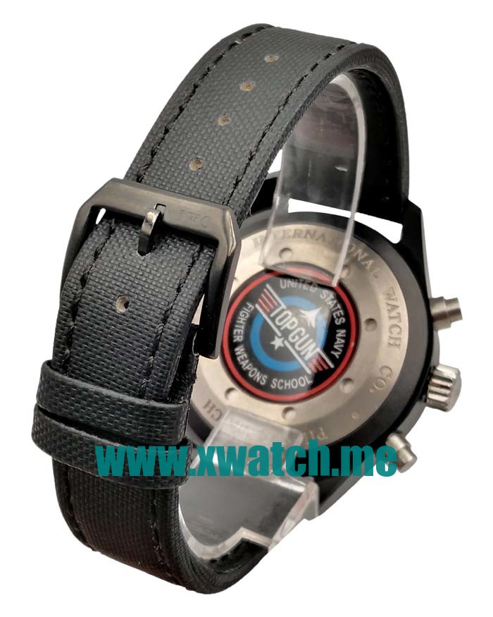 42MM Black Ceramic Replica IWC Pilot's Spitfire IW378901 Black Dials Watches UK