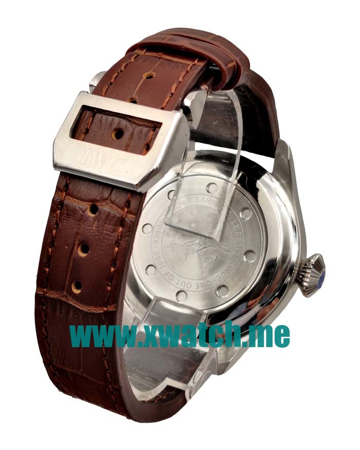 46MM Steel Replica IWC Pilots IW500201 Gray Dials Watches UK