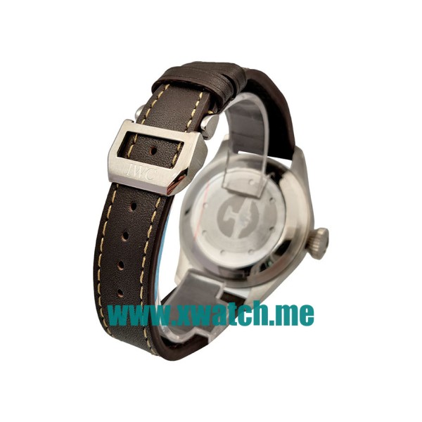 44.5MM Steel Replica IWC Pilots IW500422 Brown Dials Watches UK