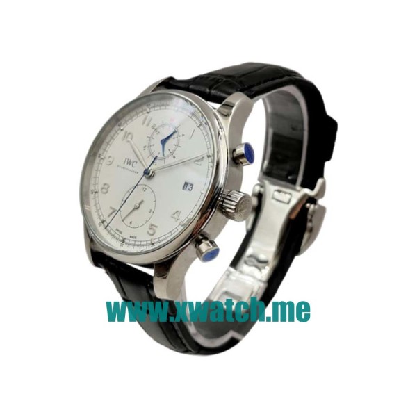 42MM Steel Replica IWC Portugieser Chrono IW390403 Silver Dials Watches UK