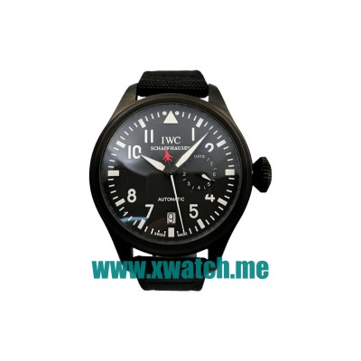 44MM Black Ceramic Replica IWC Pilots IW501901 Black Dials Watches UK