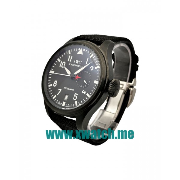 44MM Black Ceramic Replica IWC Pilots IW501901 Black Dials Watches UK