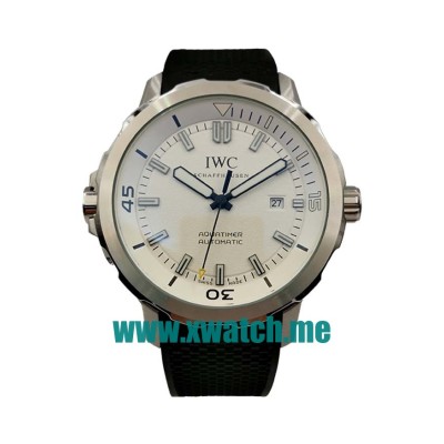 45.5MM Steel Replica IWC Aquatimer IW329003 Silver Dials Watches UK