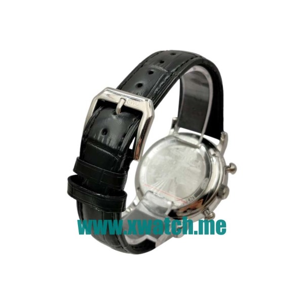 42MM Steel Replica IWC Portofino Chronograph IW391019 Black Dials Watches UK
