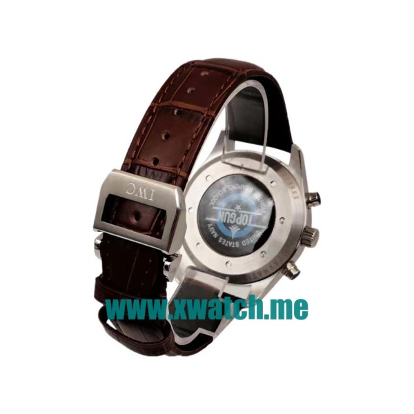 41MM Steel Replica IWC Pilots Spitfire IW387802 Grey Dials Watches UK