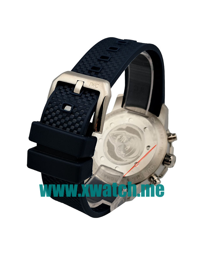 46MM Steel Replica IWC Aquatimer IW329003 Blue Dials Watches UK