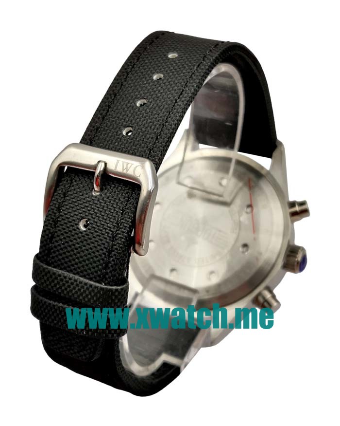 45MM Steel Replica IWC Pilots 54284 Black Dials Watches UK