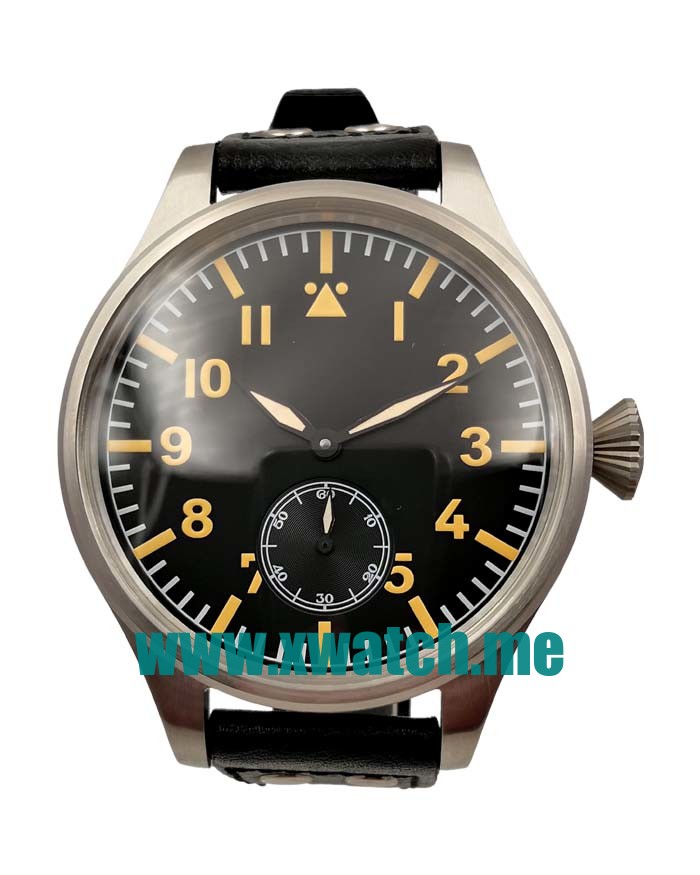 55MM Titanium Replica IWC Big Pilots IW510401 Black Dials Watches UK