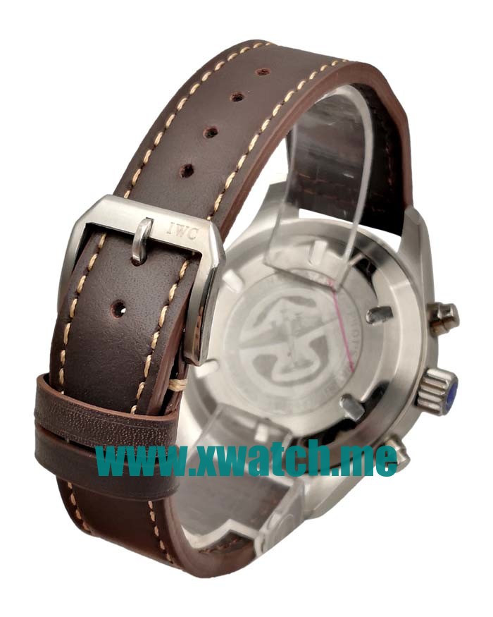 42MM Steel Replica IWC Pilots IW377701 White Dials Watches UK