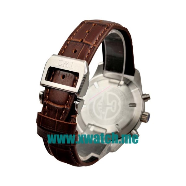44MM Steel Replica IWC Pilots Spitfire Chronograph IW387802 Grey Dials Watches UK