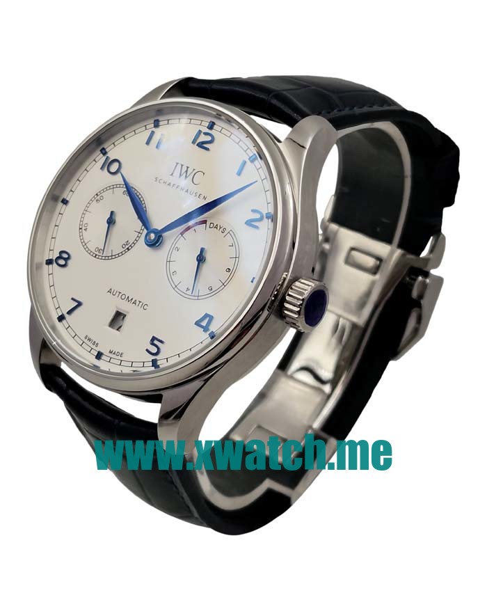 42.3MM Steel Replica IWC Portugieser IW500705 Silver Dials Watches UK