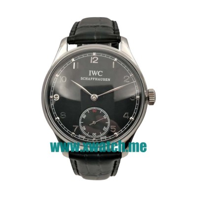 44MM Steel Replica IWC Portugieser IW545407 Black Dials Watches UK