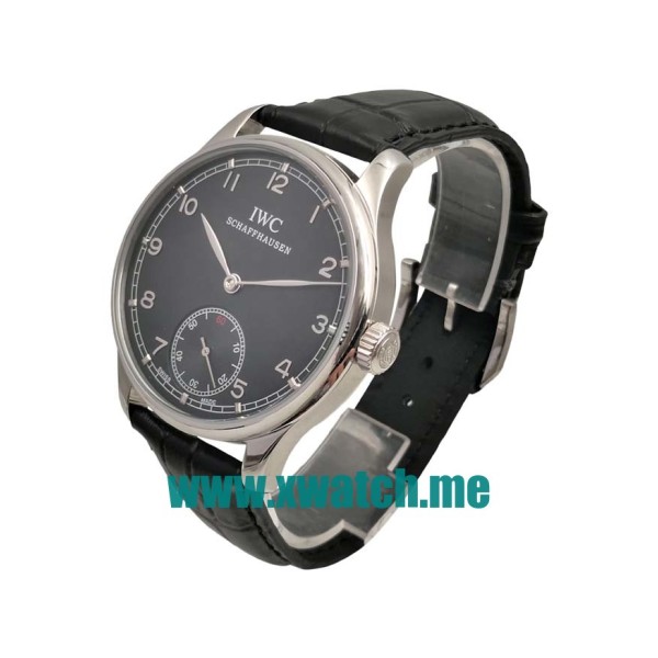 44MM Steel Replica IWC Portugieser IW545407 Black Dials Watches UK