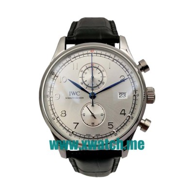43MM Steel Replica IWC Portugieser IW390403 Silver Dials Watches UK