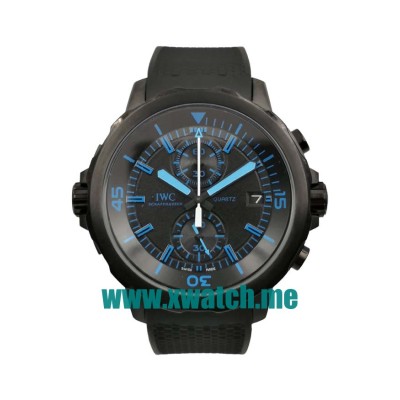 45MM Black Steel Replica IWC Aquatimer IW379504 Black Dials Watches UK