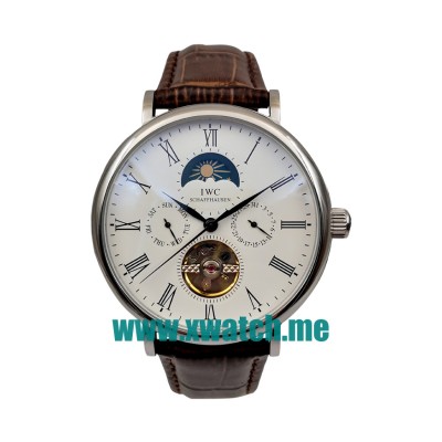 46MM Steel Replica IWC Portofino 171291 White Dials Watches UK