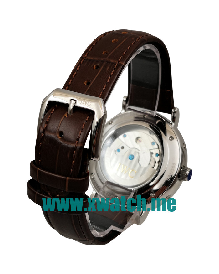 46MM Steel Replica IWC Portofino 171291 White Dials Watches UK