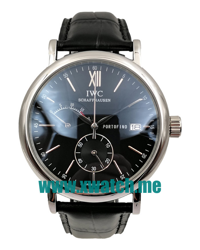 43MM Steel Replica IWC Portofino IW510102 Black Dials Watches UK